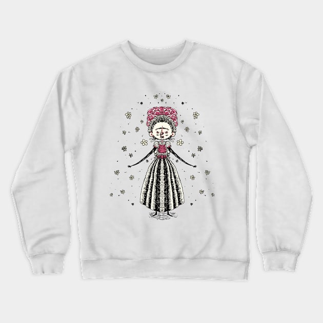 Frida Crewneck Sweatshirt by juancordero